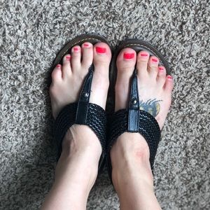 Merona Black Sandals